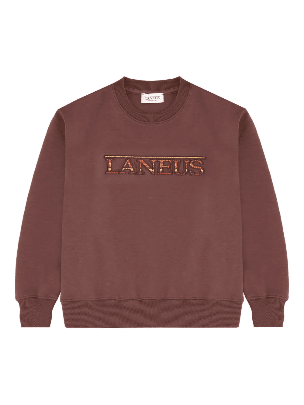 logo-patch sweatshirt - Image 1