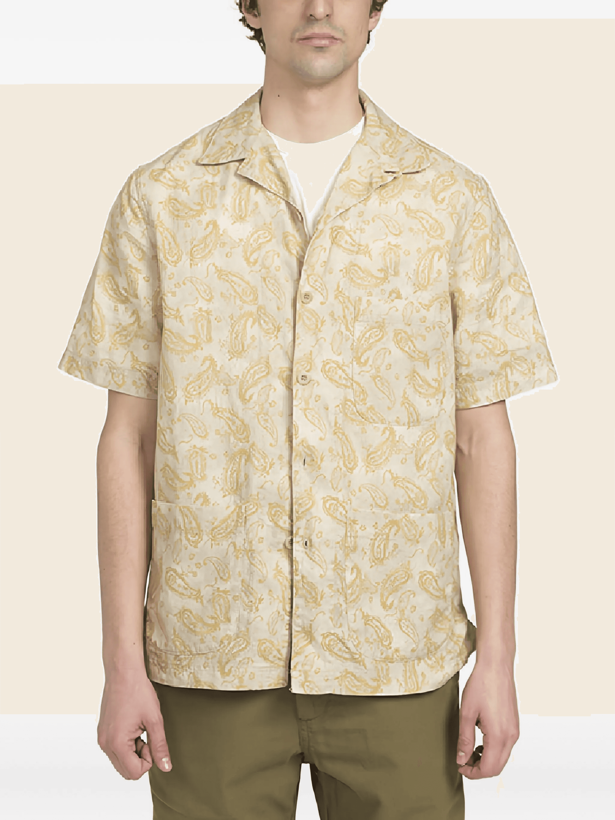 paisley-print pocket shirt - Image 1