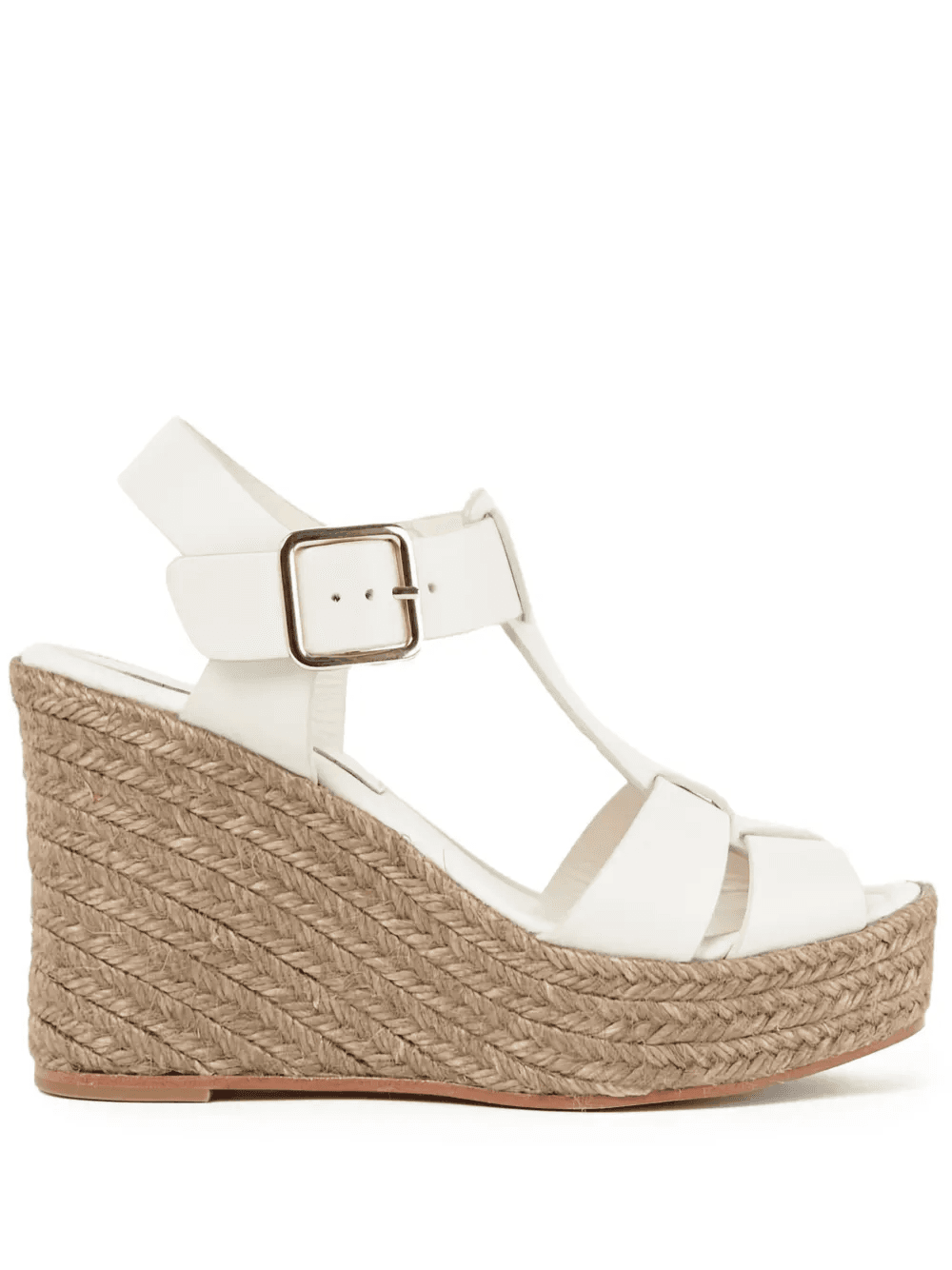 100mm Alison leather wedge sandals - Image 1