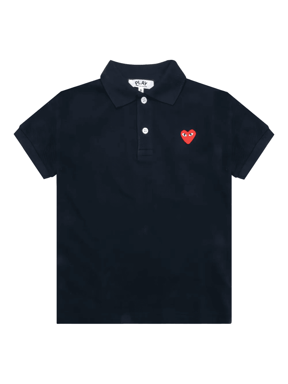 heart-logo polo shirt - Image 1