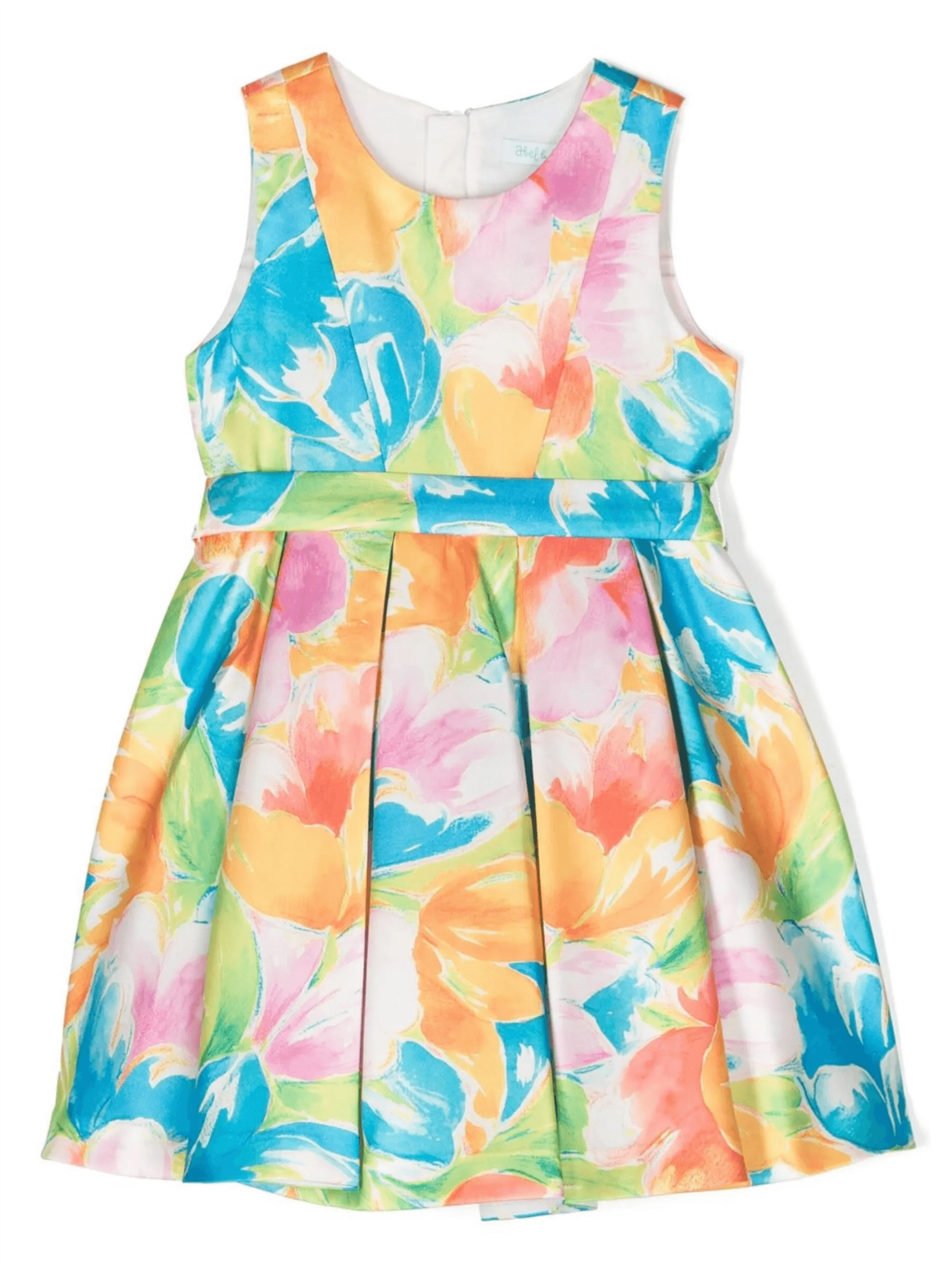 floral-print sleeveless dress - Image 1