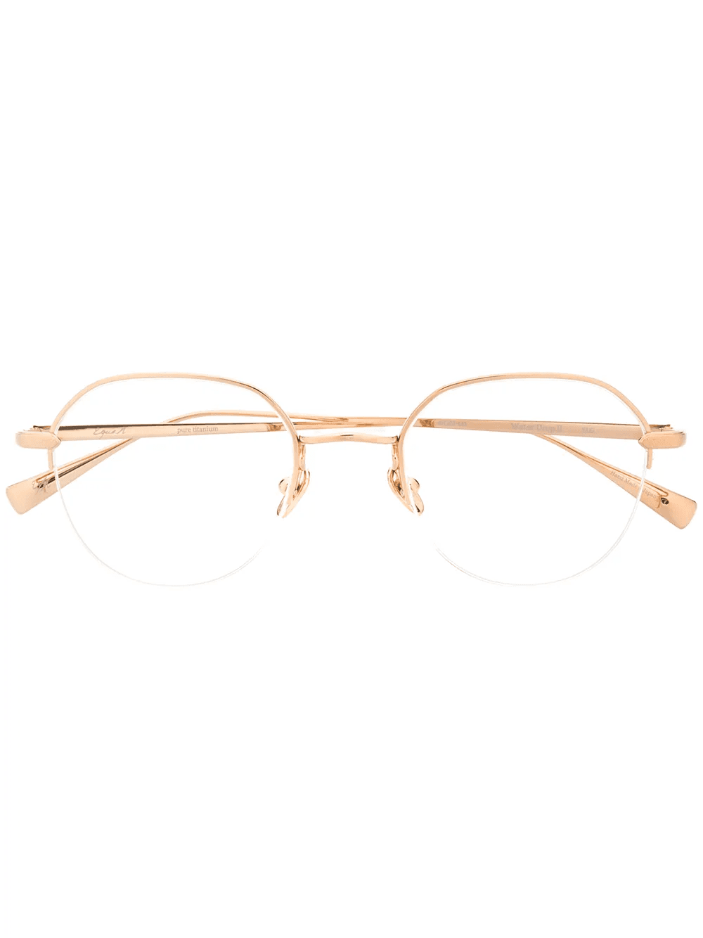 Water Drop round frame glasses - Image 1