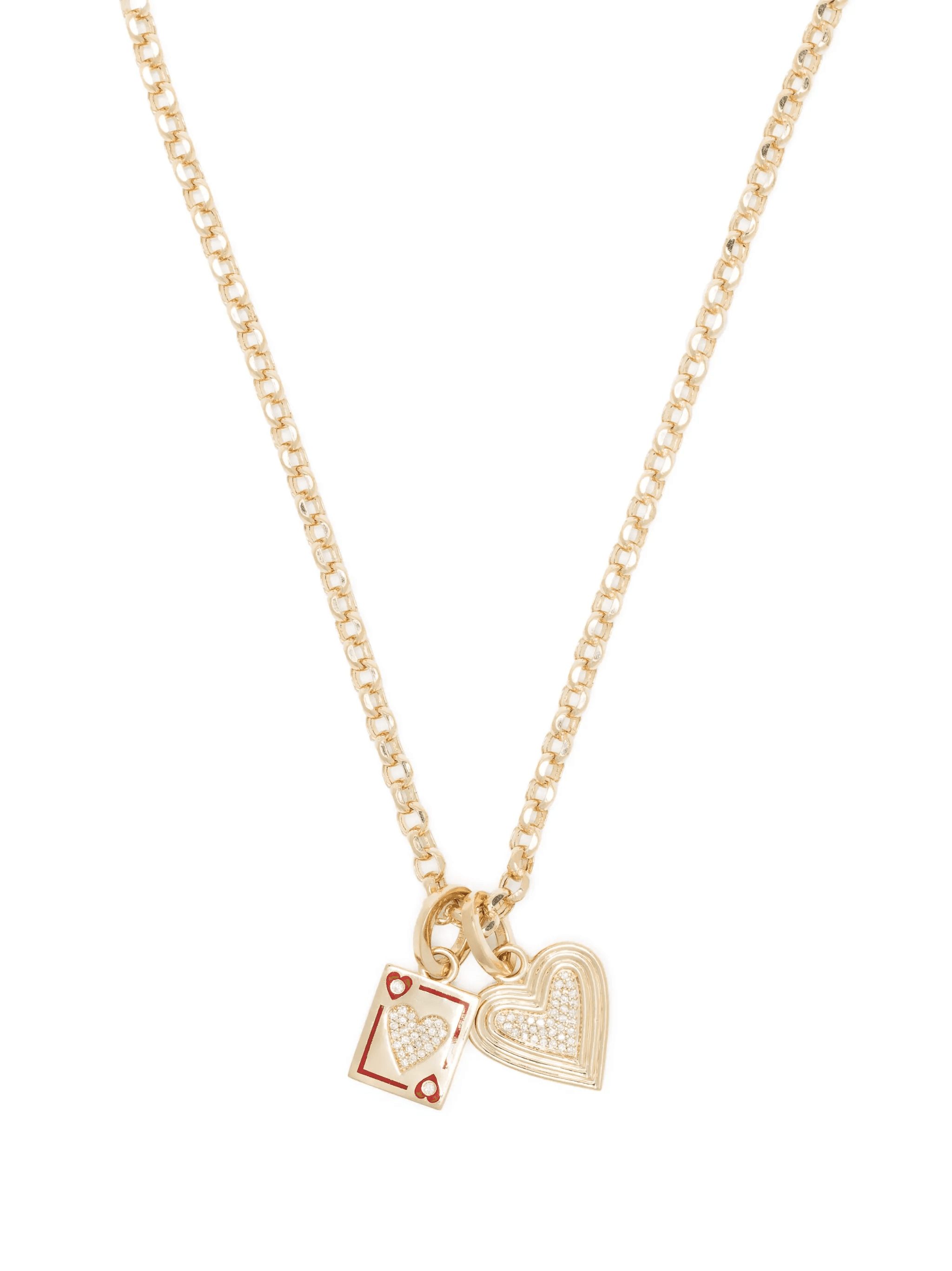 14kt yellow gold Make Your Move diamond necklace - Image 1