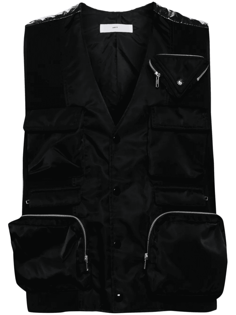 multi-pocket padded gilet - Image 1