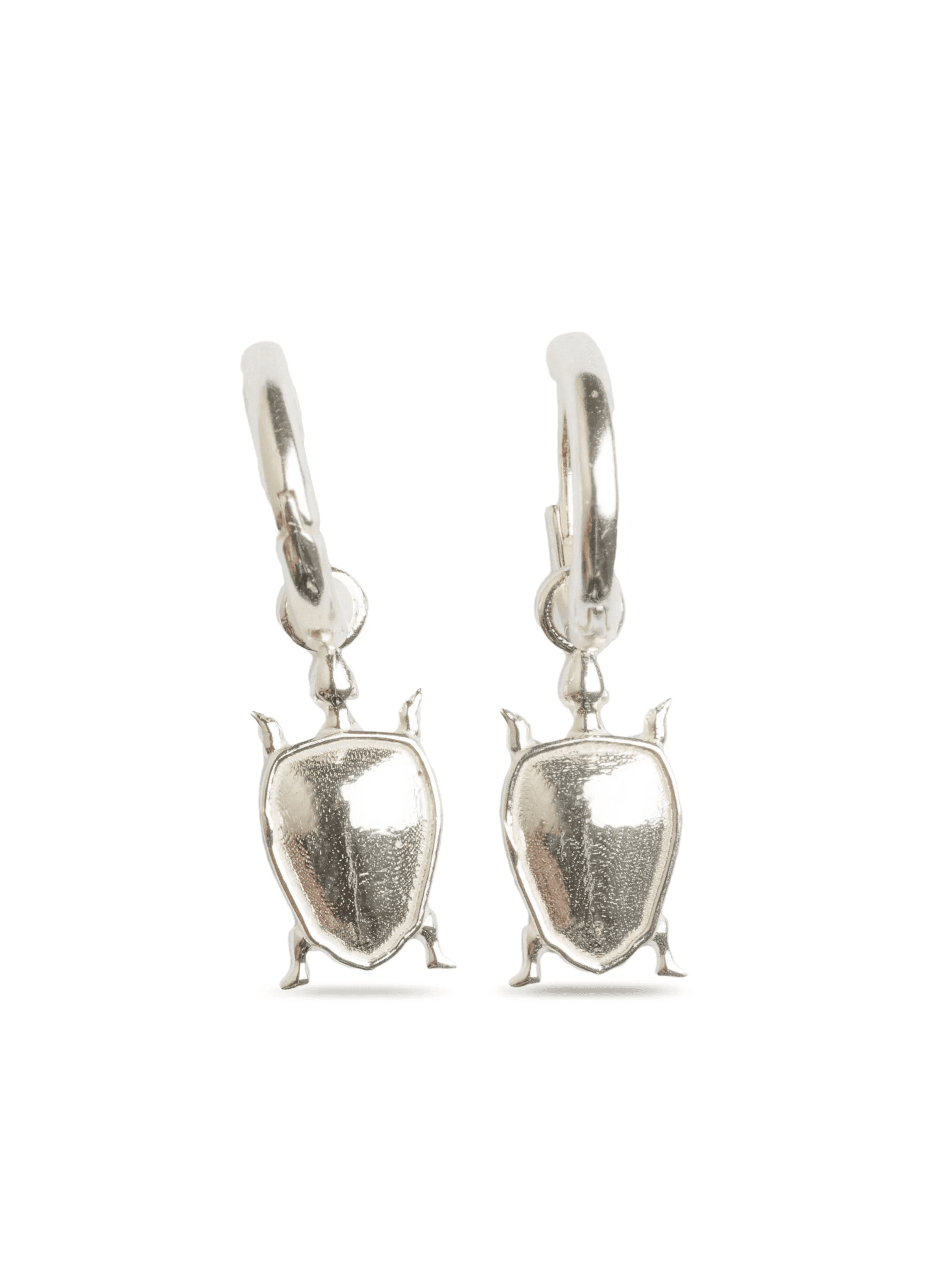 Tiny Turtle hoop earrings - Image 1