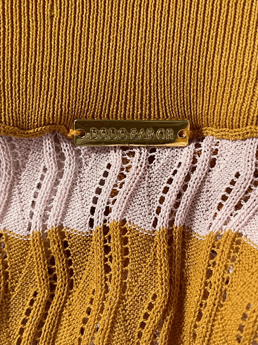 striped knitted maxi skirt - Image 1