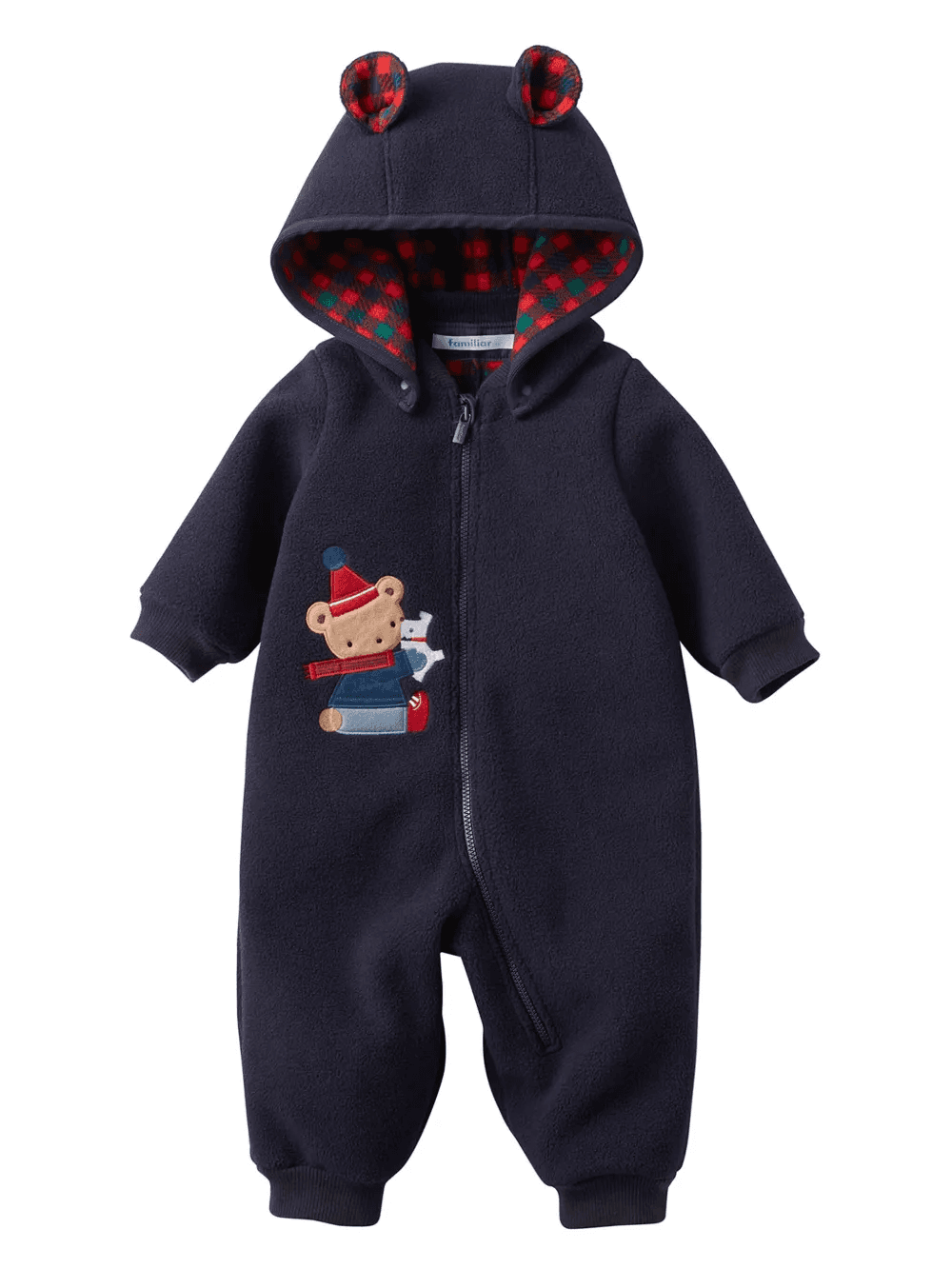 detachable-hood romper - Image 1