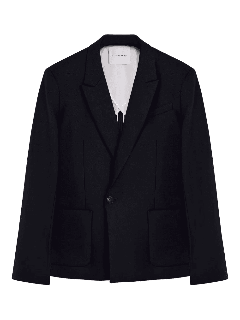double-breasted wool jacket - Image 1