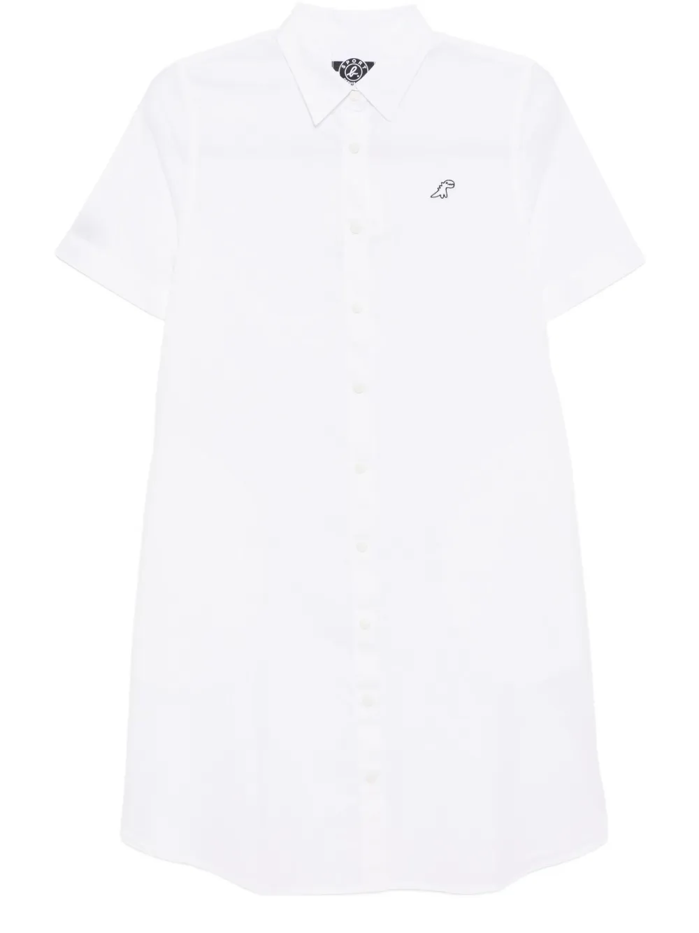 Dino-embroidered dress - Image 1