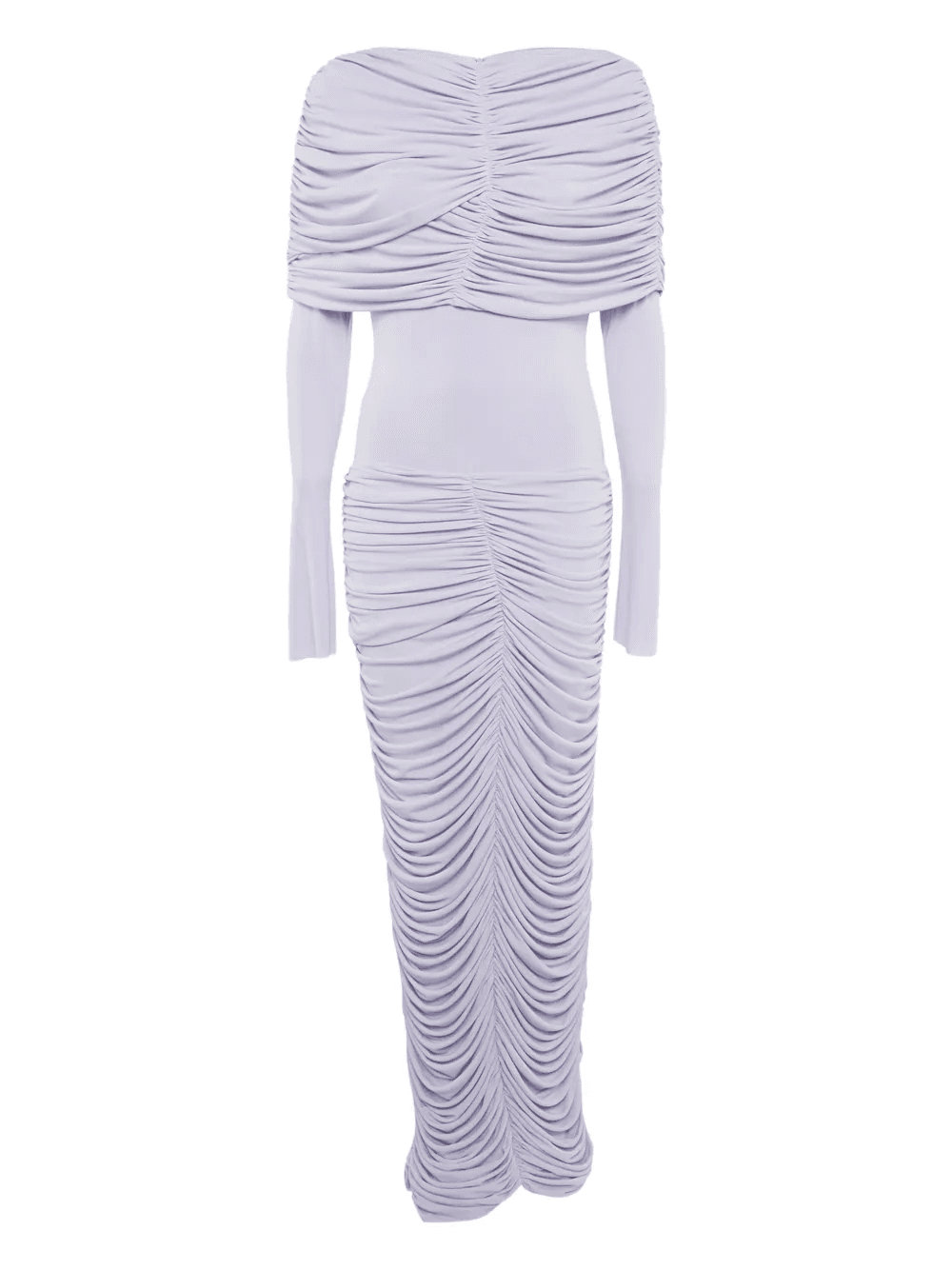 ruched maxi dress - Image 1