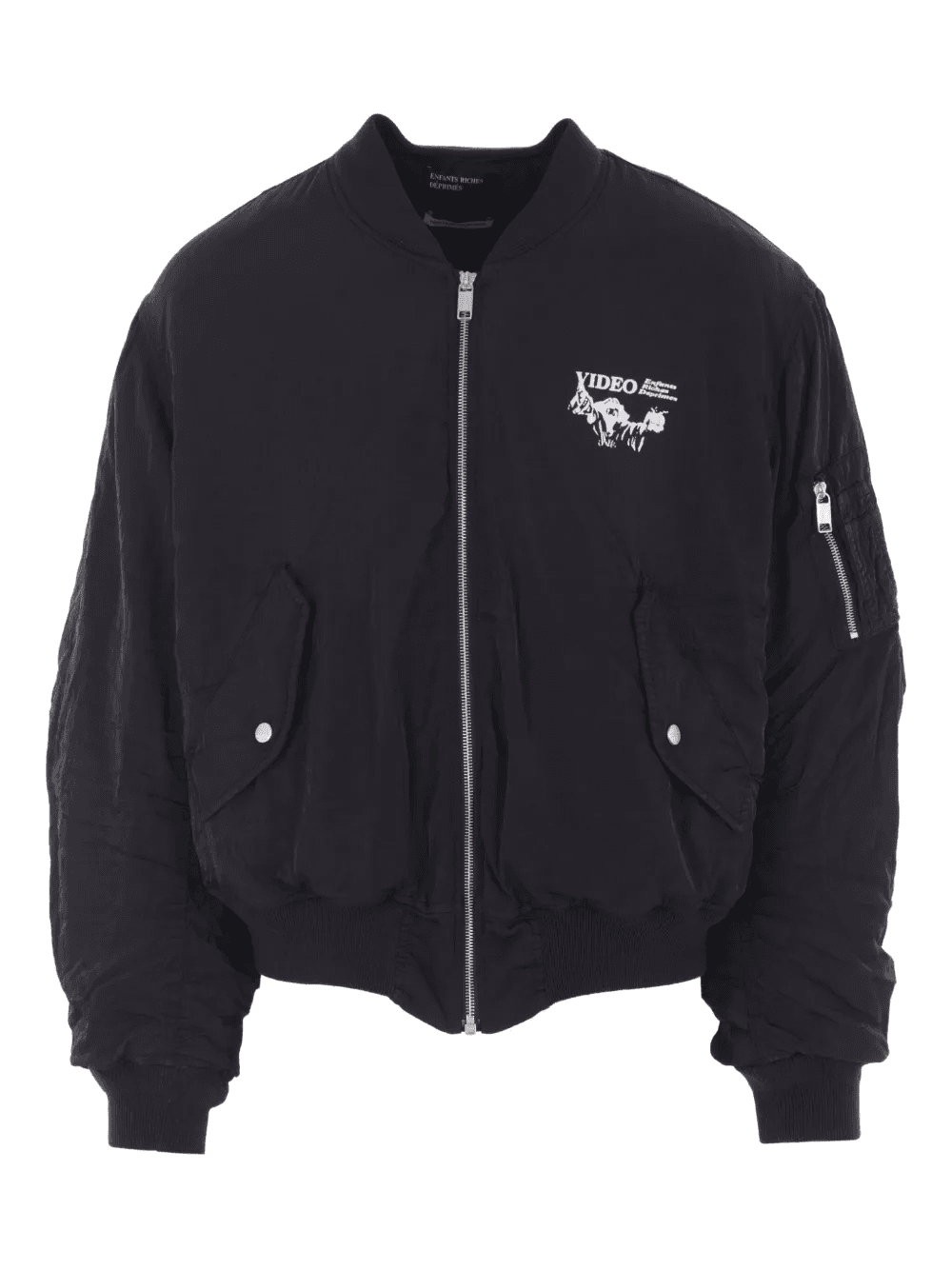 Video graphic-print bomber jacket - Image 1