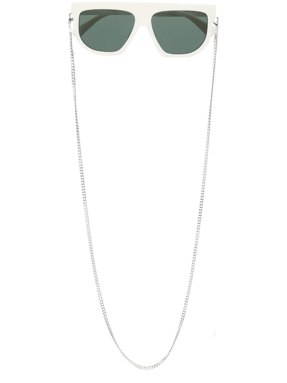 logo-print square-frame sunglasses - Image 1