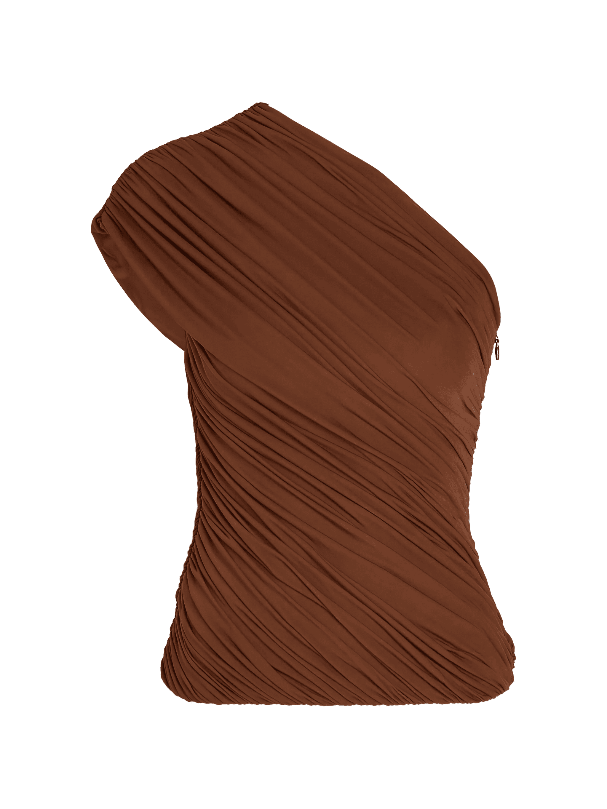 Camina one-shoulder ruched top - Image 1