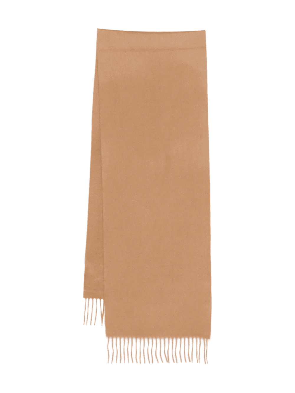 fringed plain scarf - Image 1