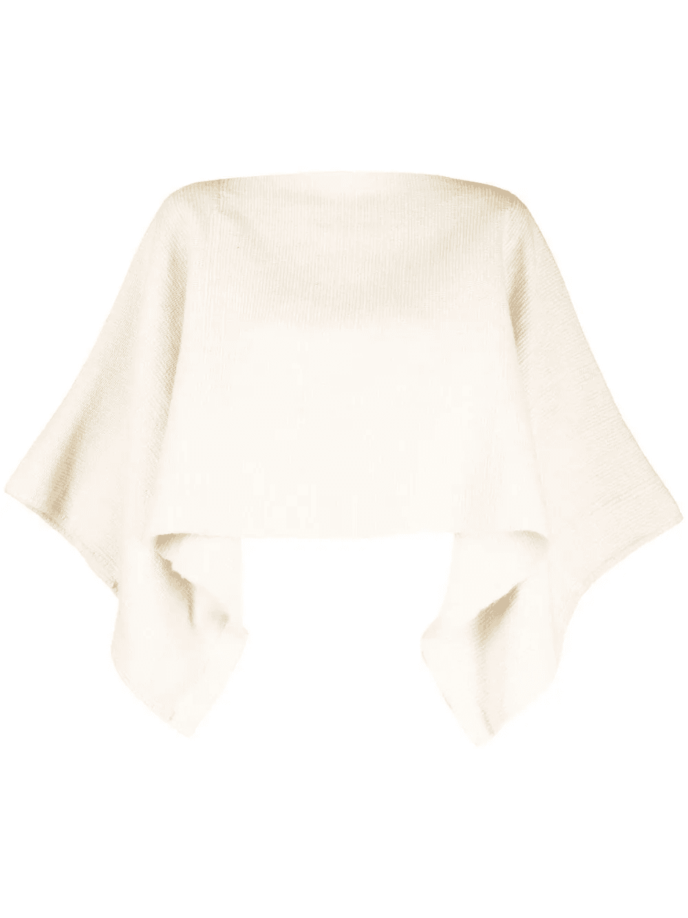 knitted alpaca wool crop top - Image 1
