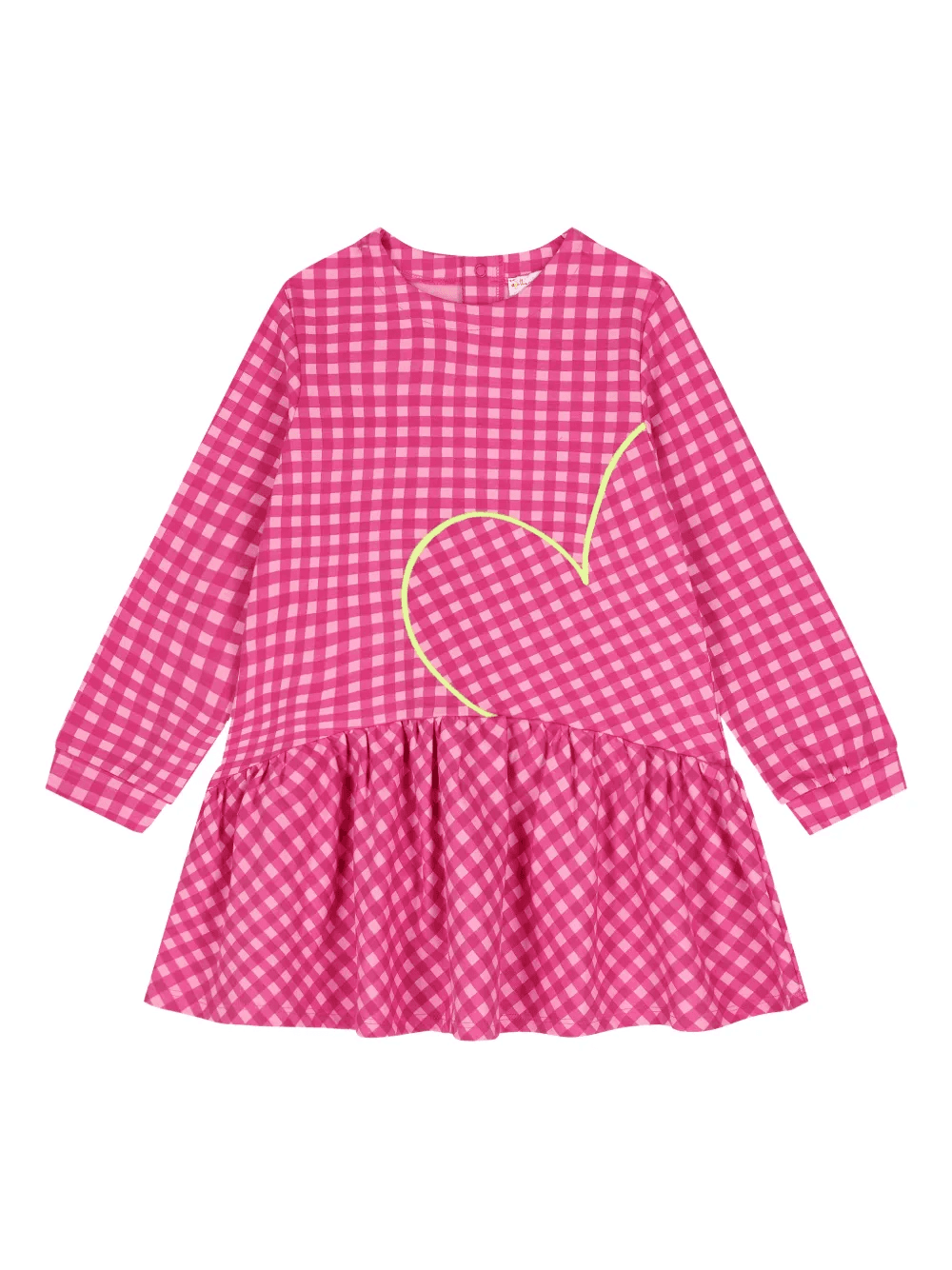 heart checkered dress set - Image 1