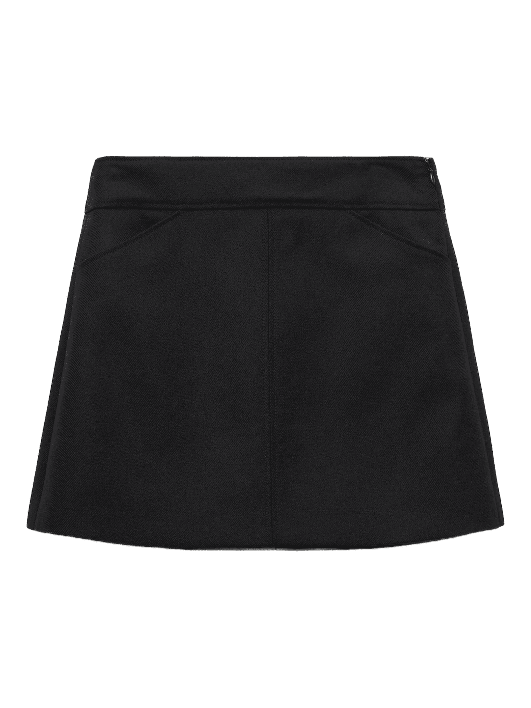 wool mini skirt - Image 1