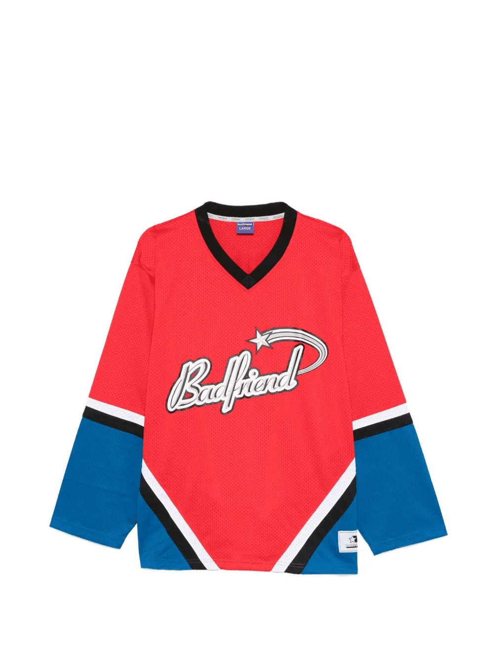 V-neck long-sleeve T-shirt - Image 1