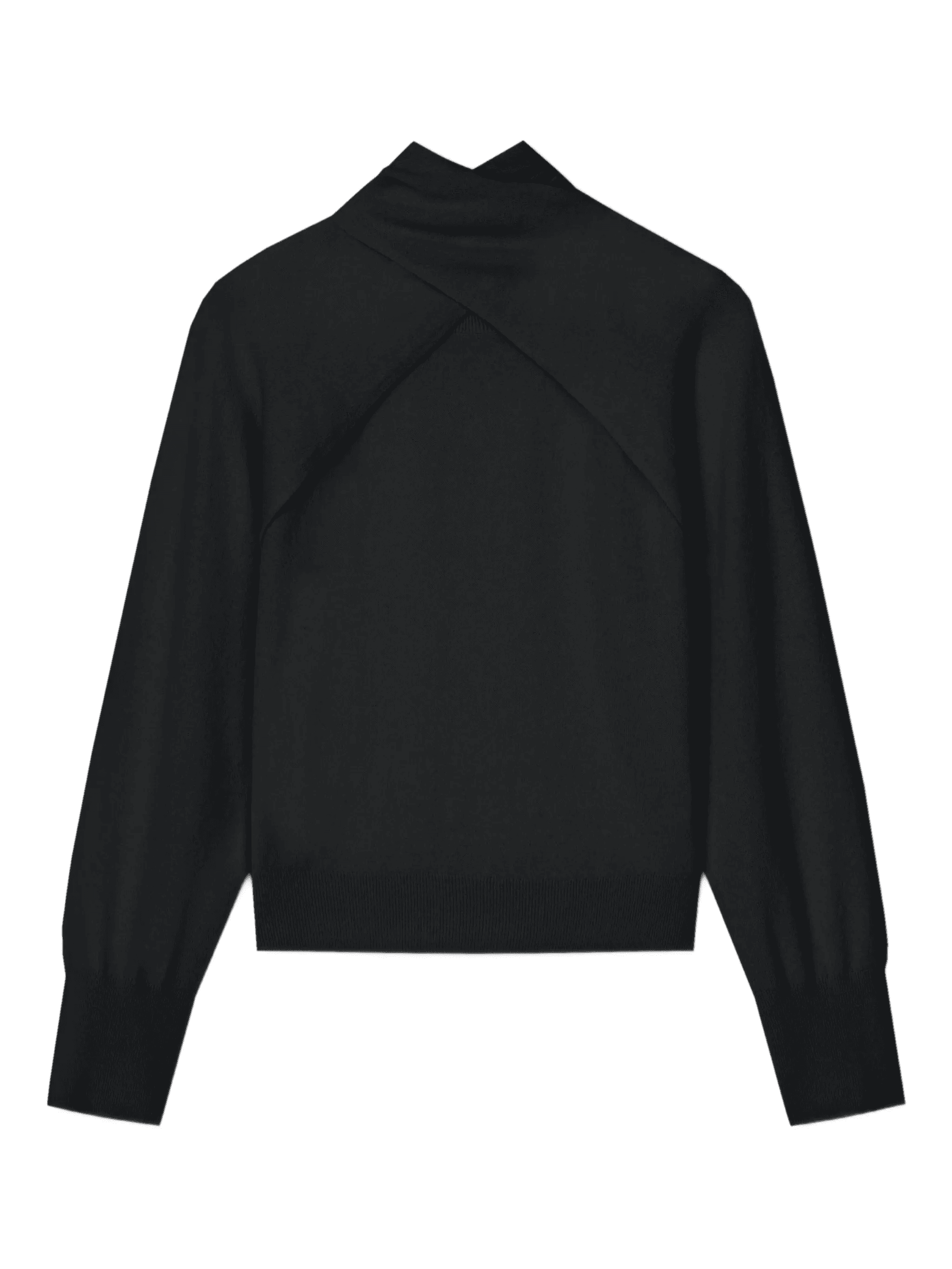 open shoulder roll-neck nest knitwear - Image 1