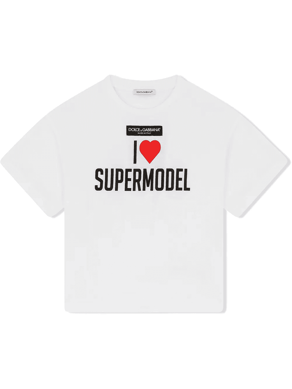 short-sleeve cotton T-shirt - Image 1