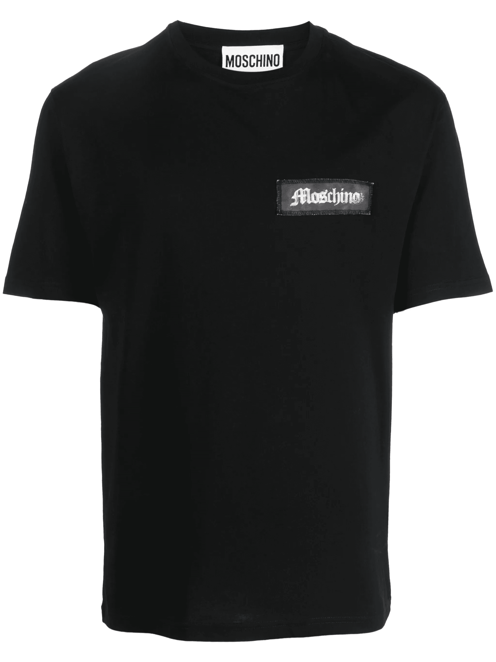 logo-patch organic-cotton T-shirt - Image 1