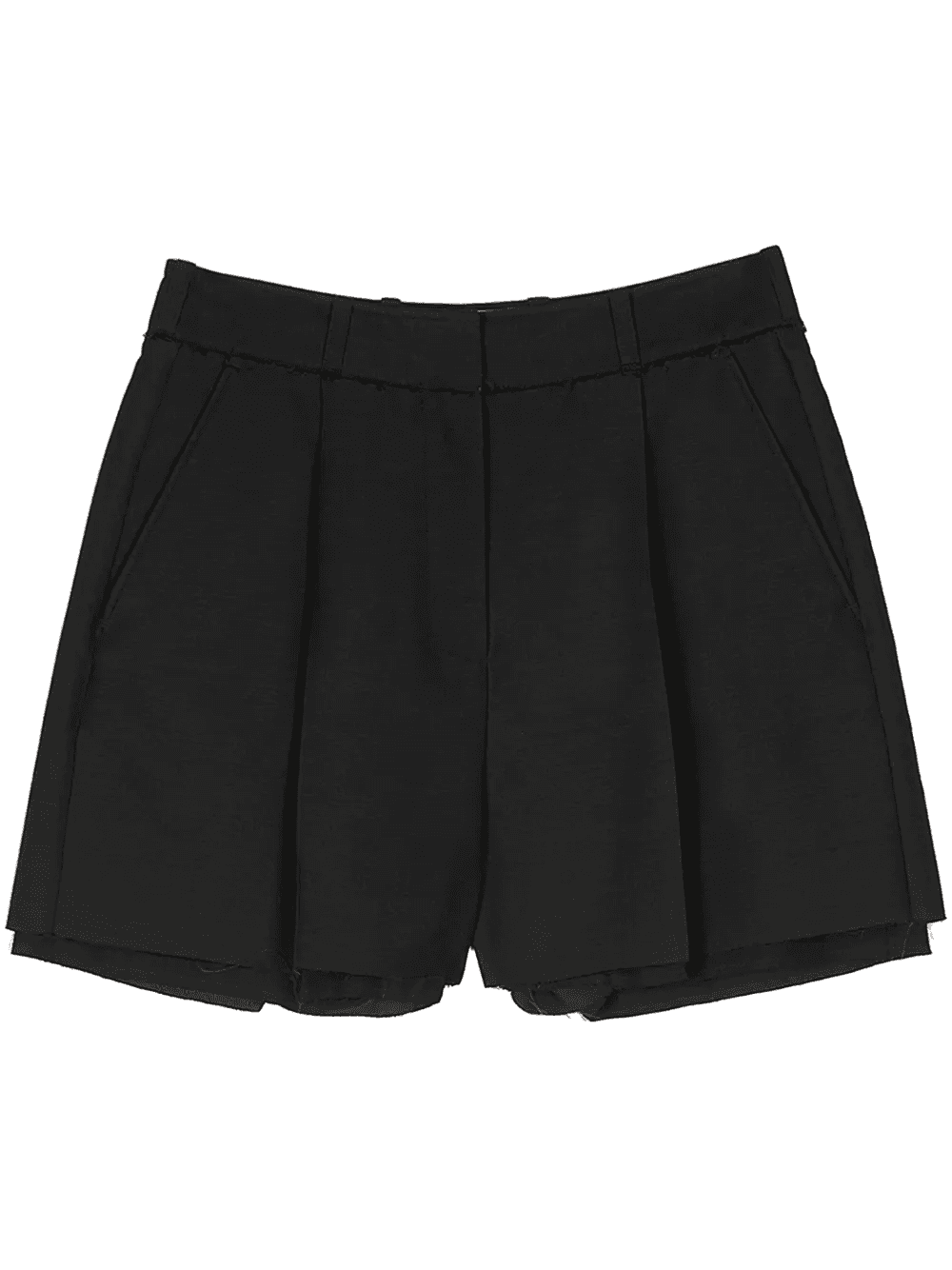 wool tailored shorts - Image 1