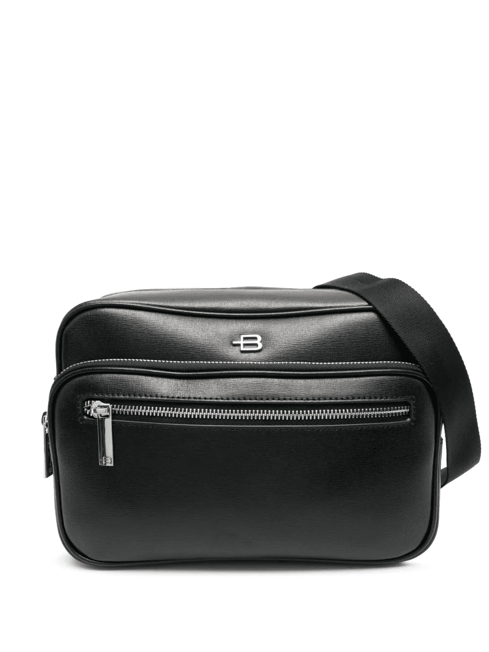 logo-plaque leather belt bag - Image 1