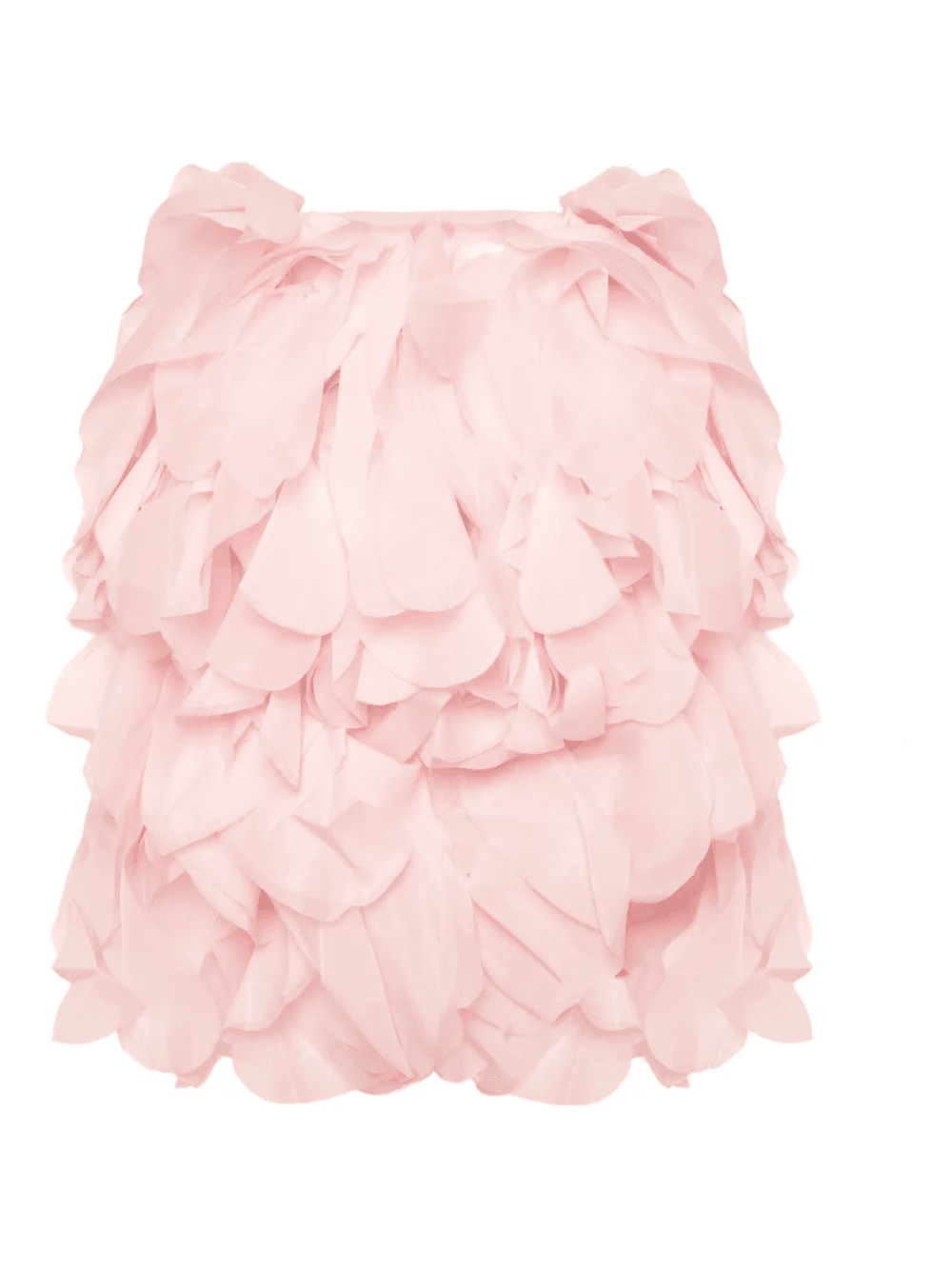 ruffled organza cape - Image 1