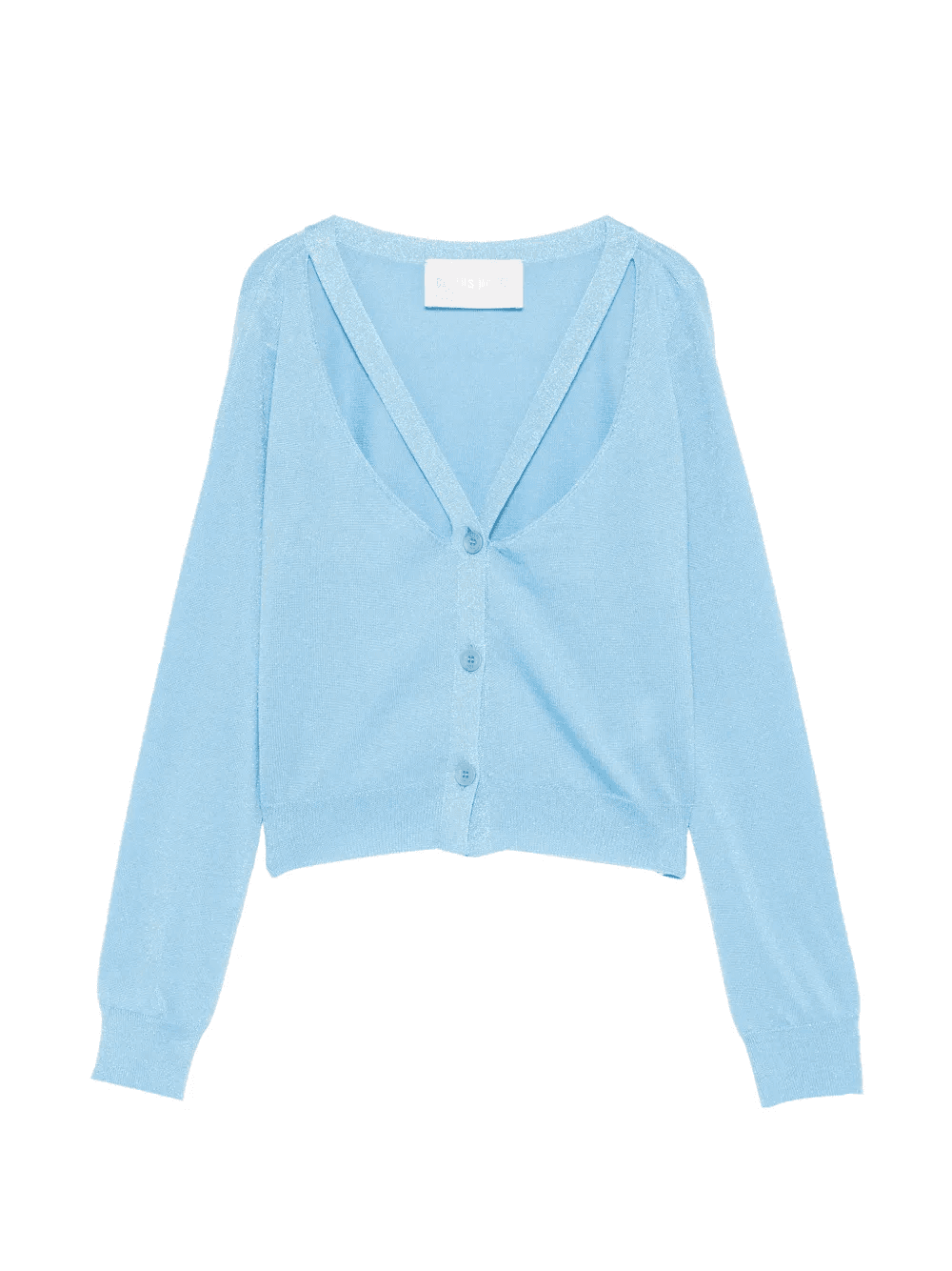 cut-out buttoned cardigan - Image 1