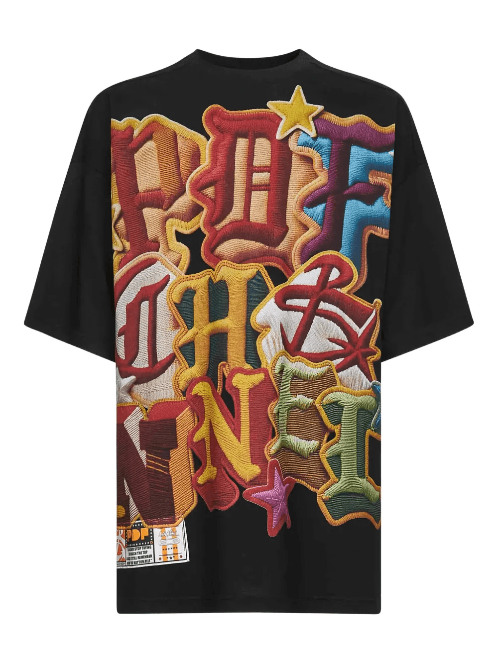 appliqué T-shirt - Image 1