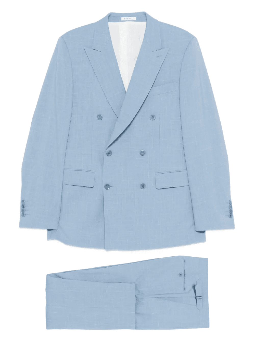 button fastening wool suit - Image 1