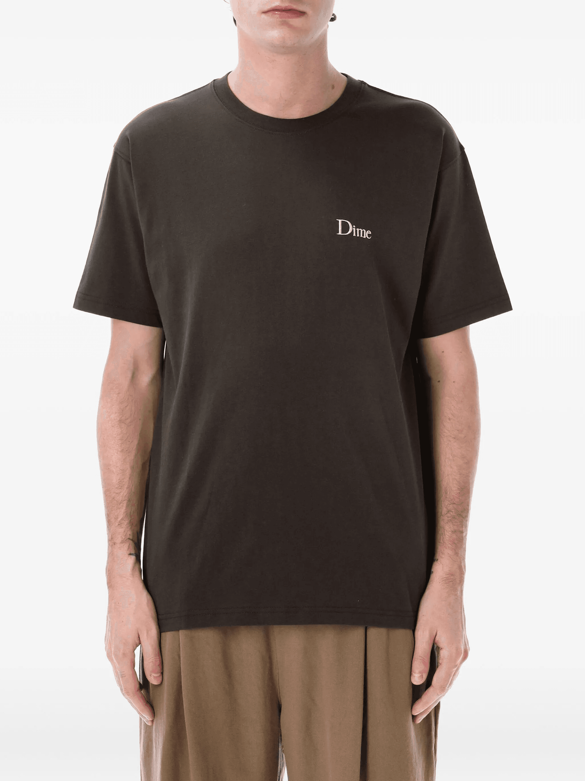 logo-embroidered T-shirt - Image 1