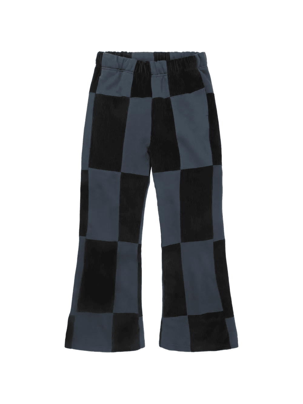 patchwork-pattern trousers - Image 1