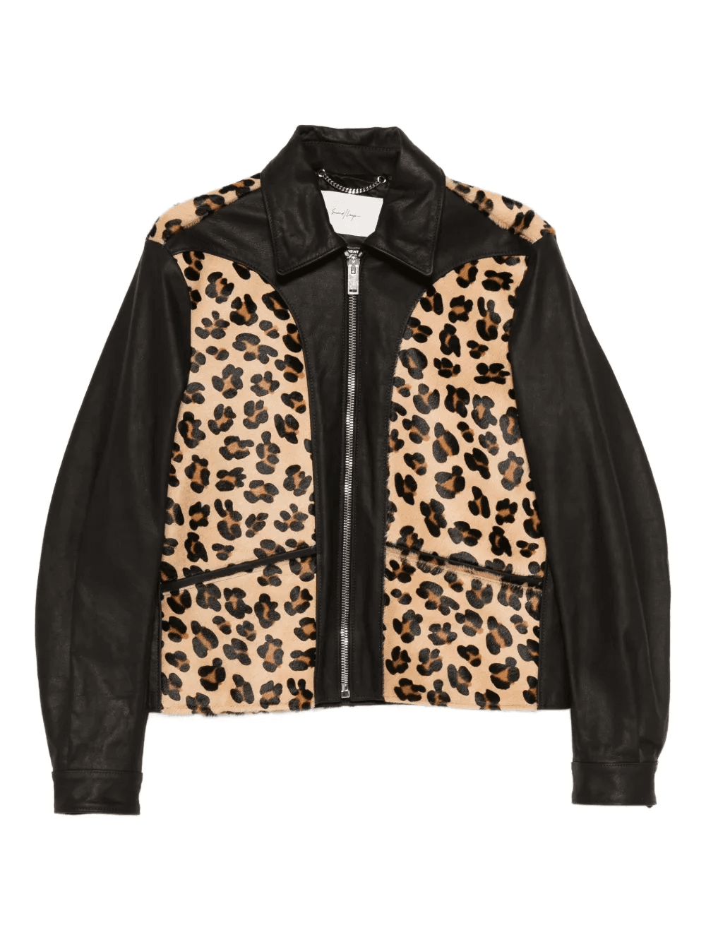Phreak leopard-print jacket - Image 1