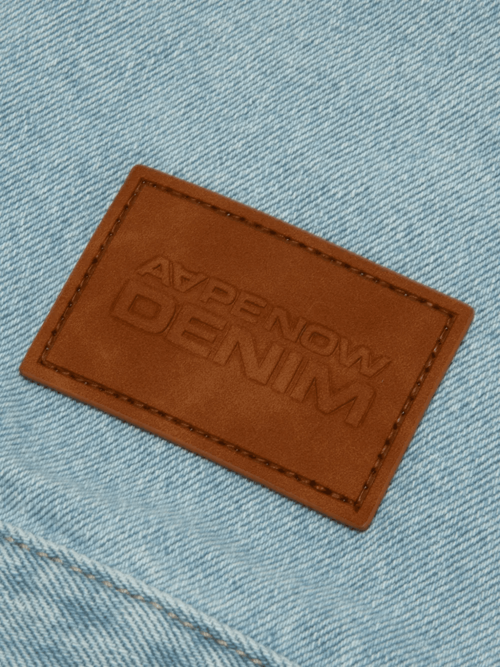 hooded denim jacket — Image 2