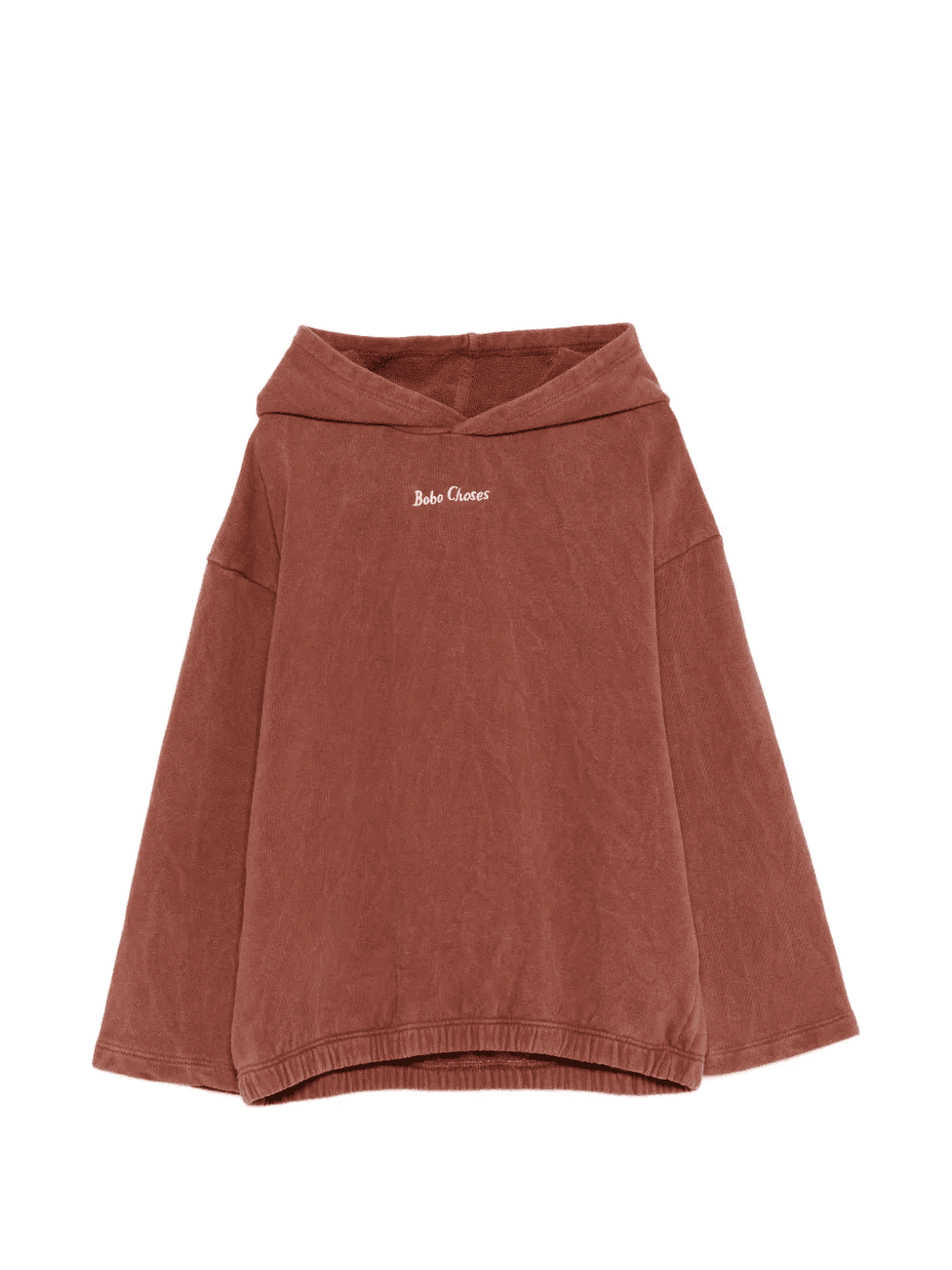 logo-embroidered hoodie - Image 1