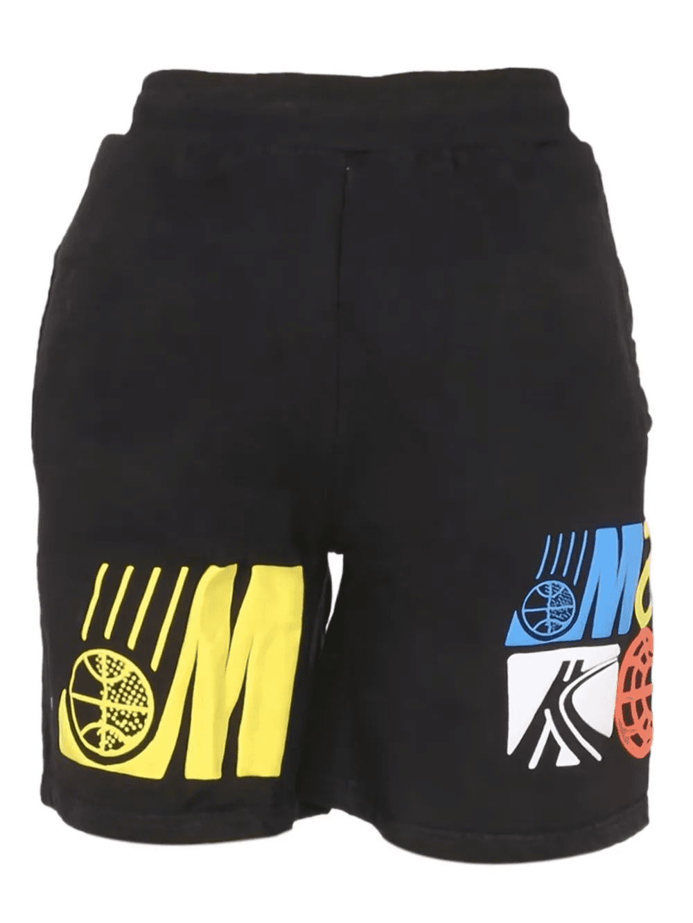 graphic-print shorts - Image 1