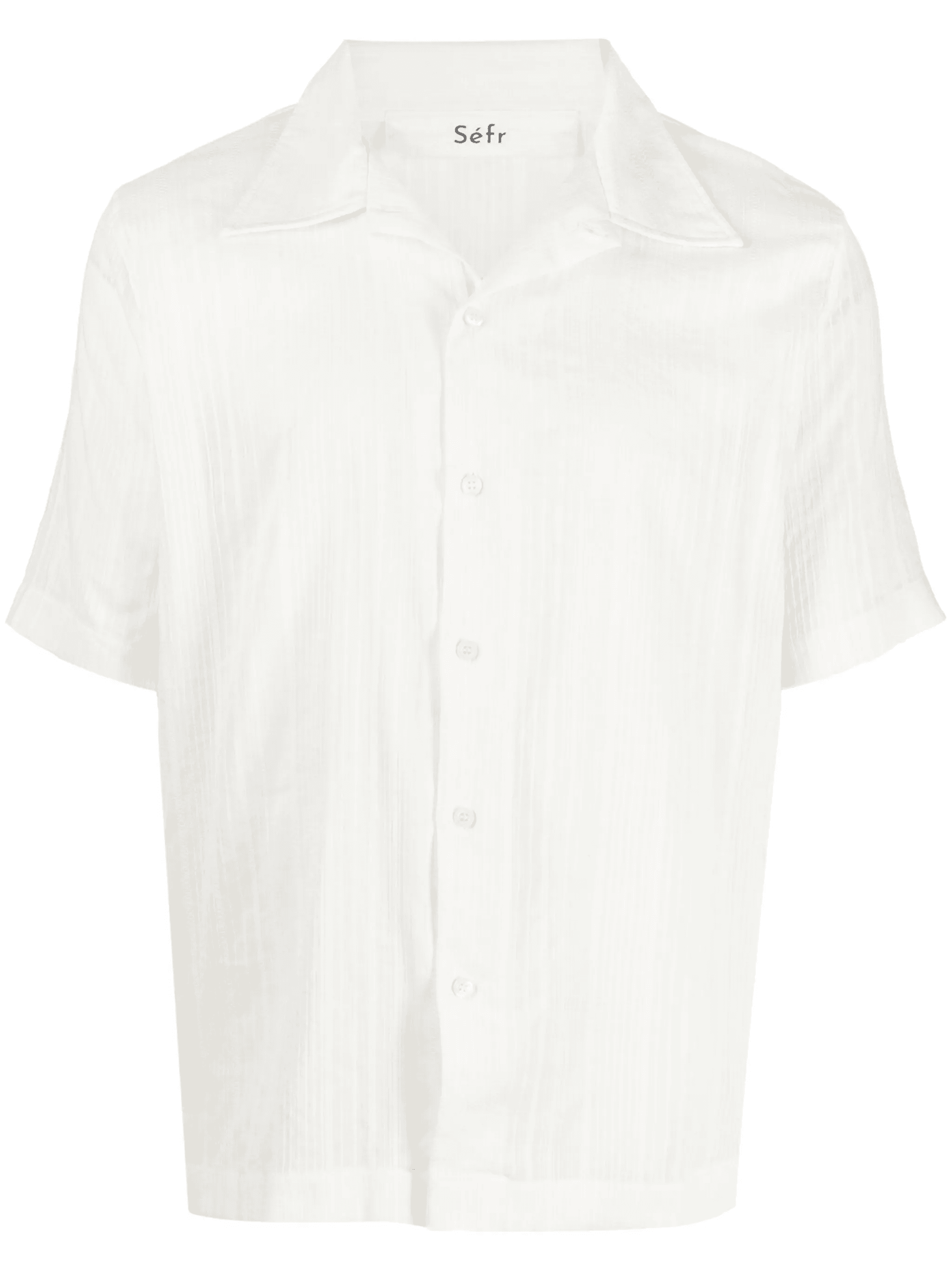 pintuck cotton shirt - Image 1