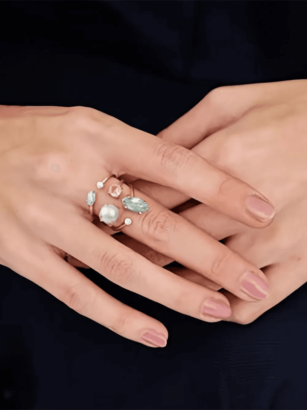 Candy Cabana cluster ring - Image 1