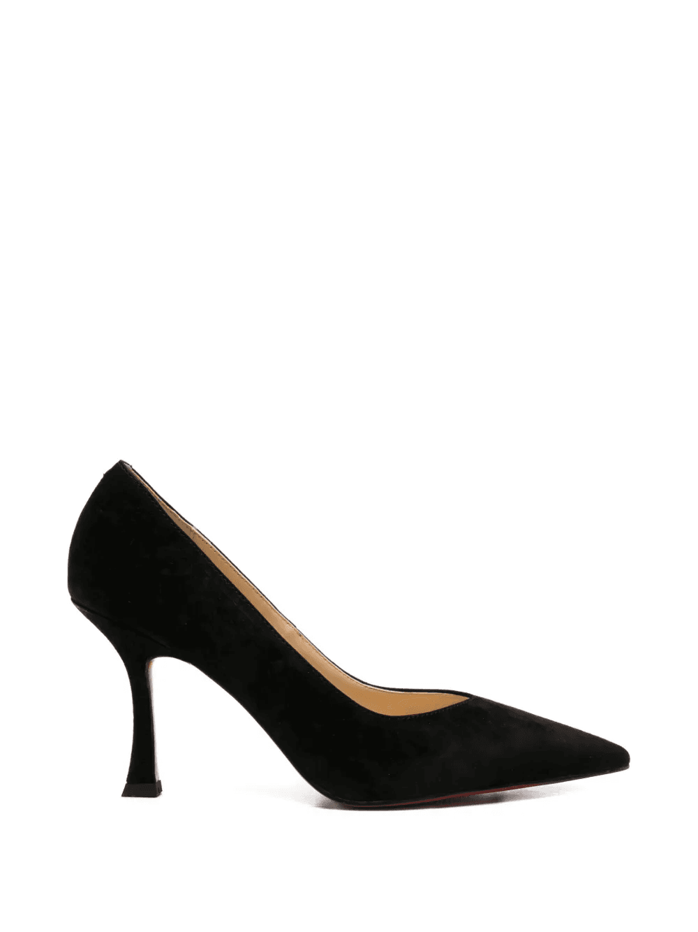 pointed-toe suede pumps - Image 1