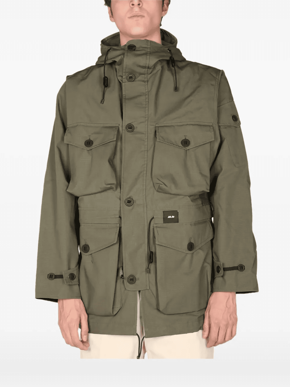 Buttoned Hooded ArkAir Shirt - Image 1