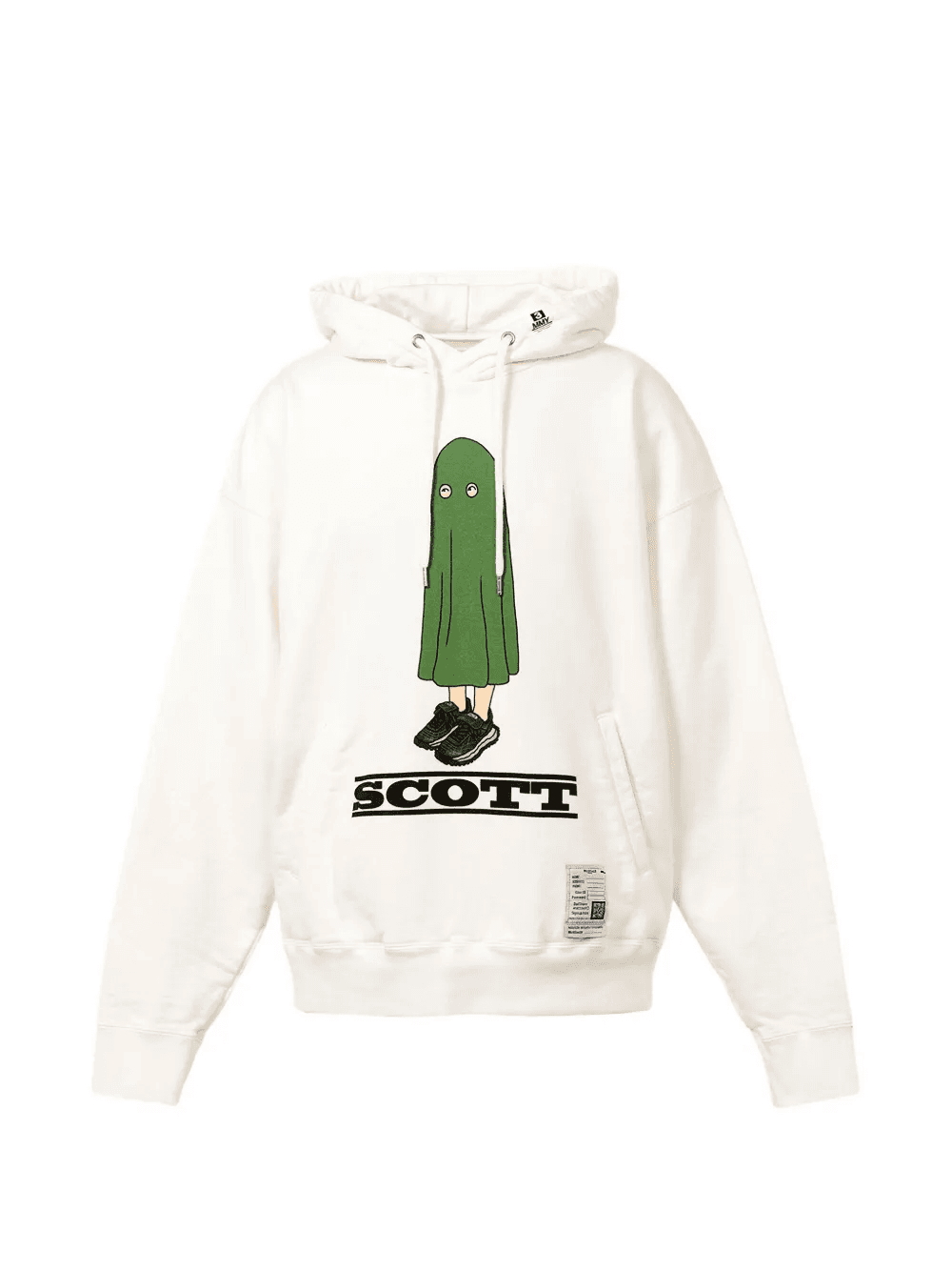 Scott-print hoodie - Image 1