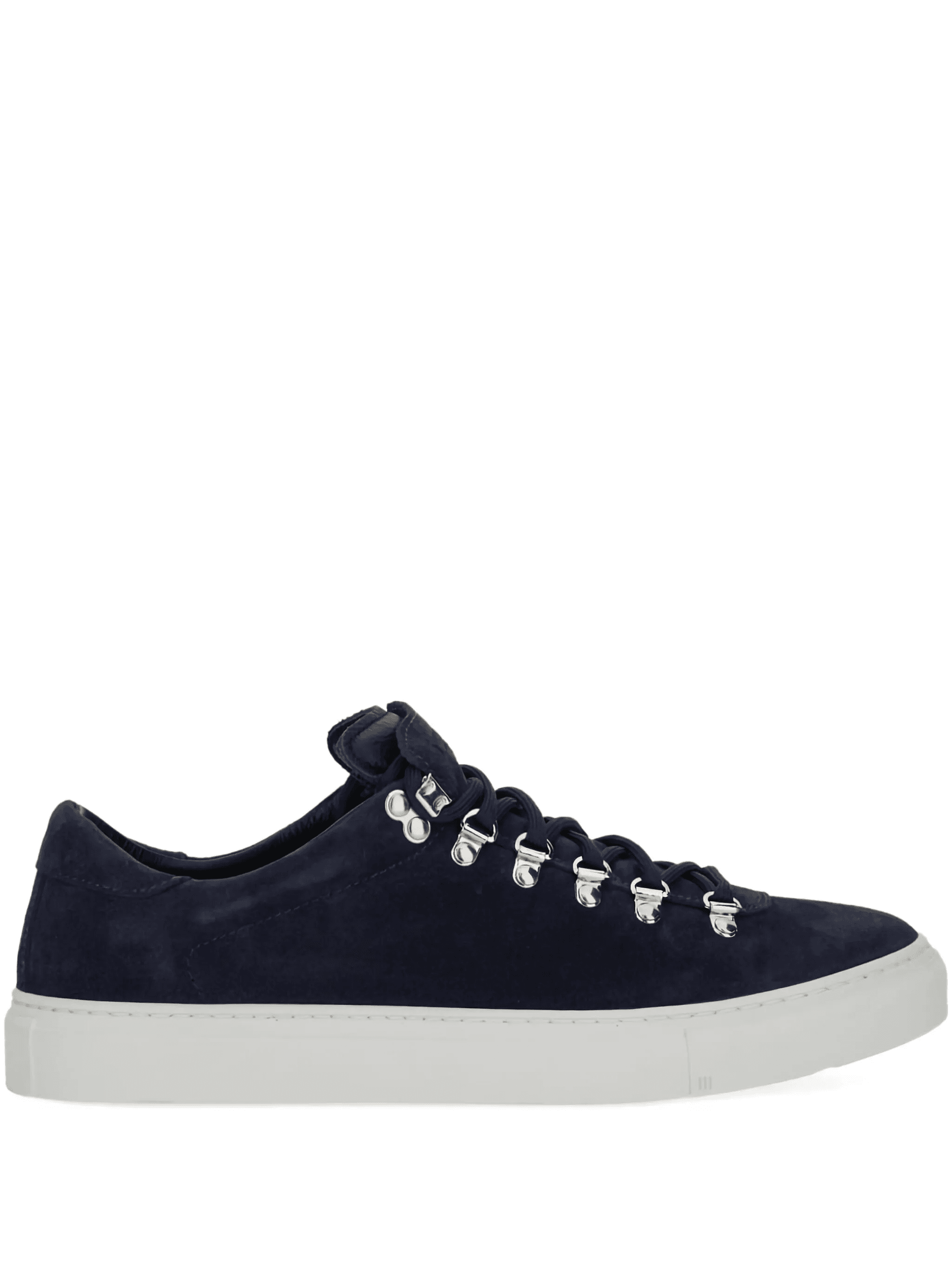 suede lace-up sneakers - Image 1