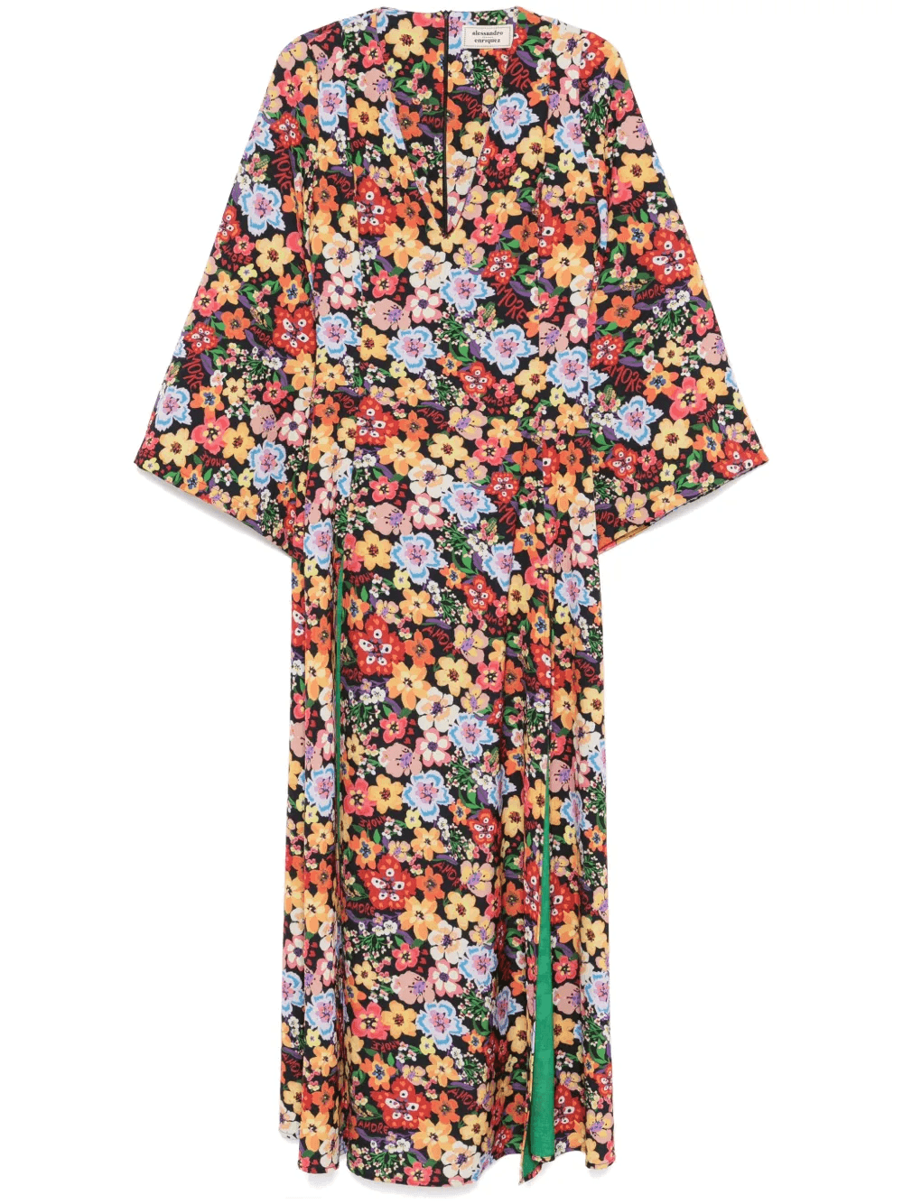 floral-print maxi dress - Image 1