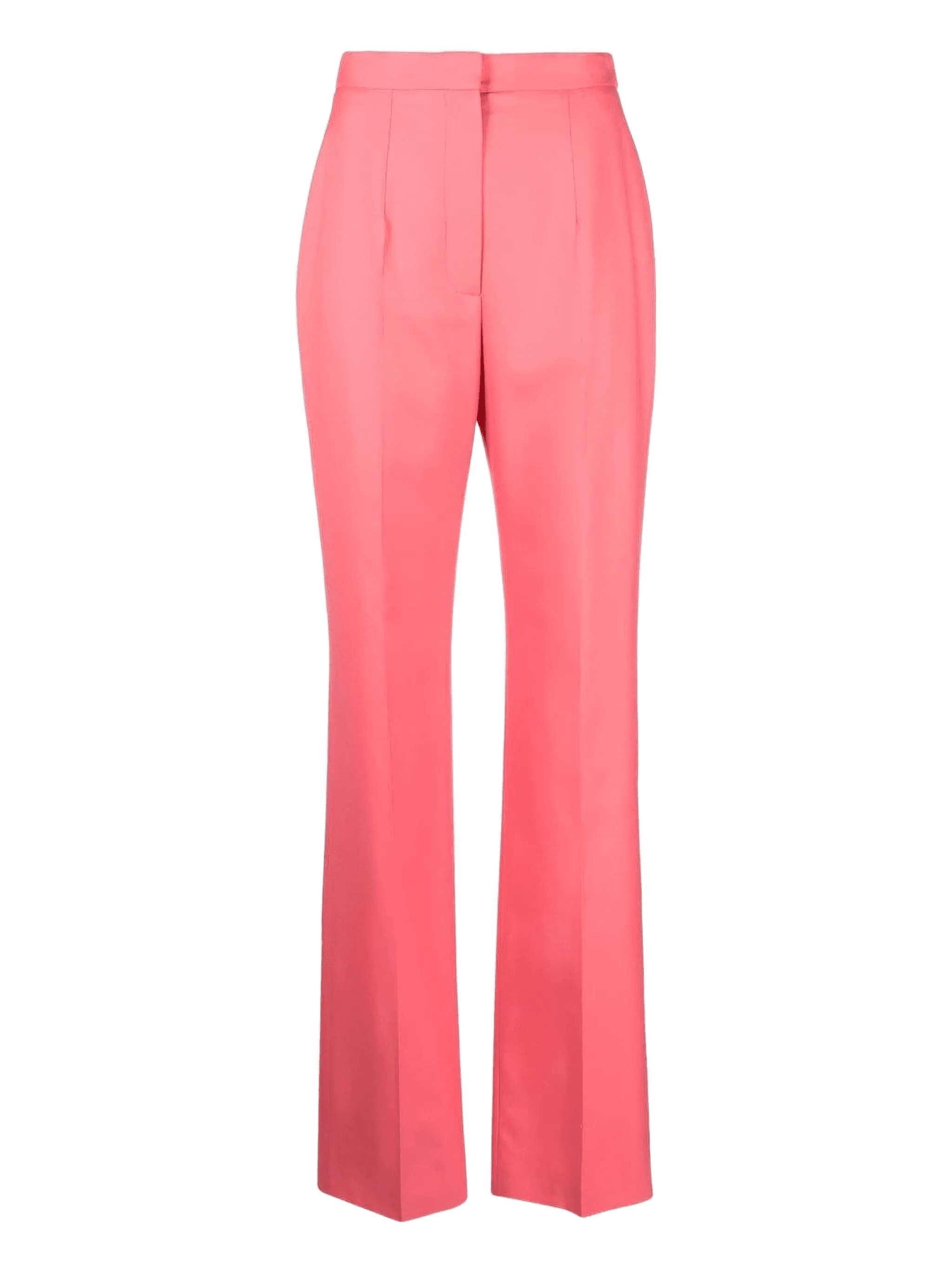 high-waisted tailored wool trousers - Image 1