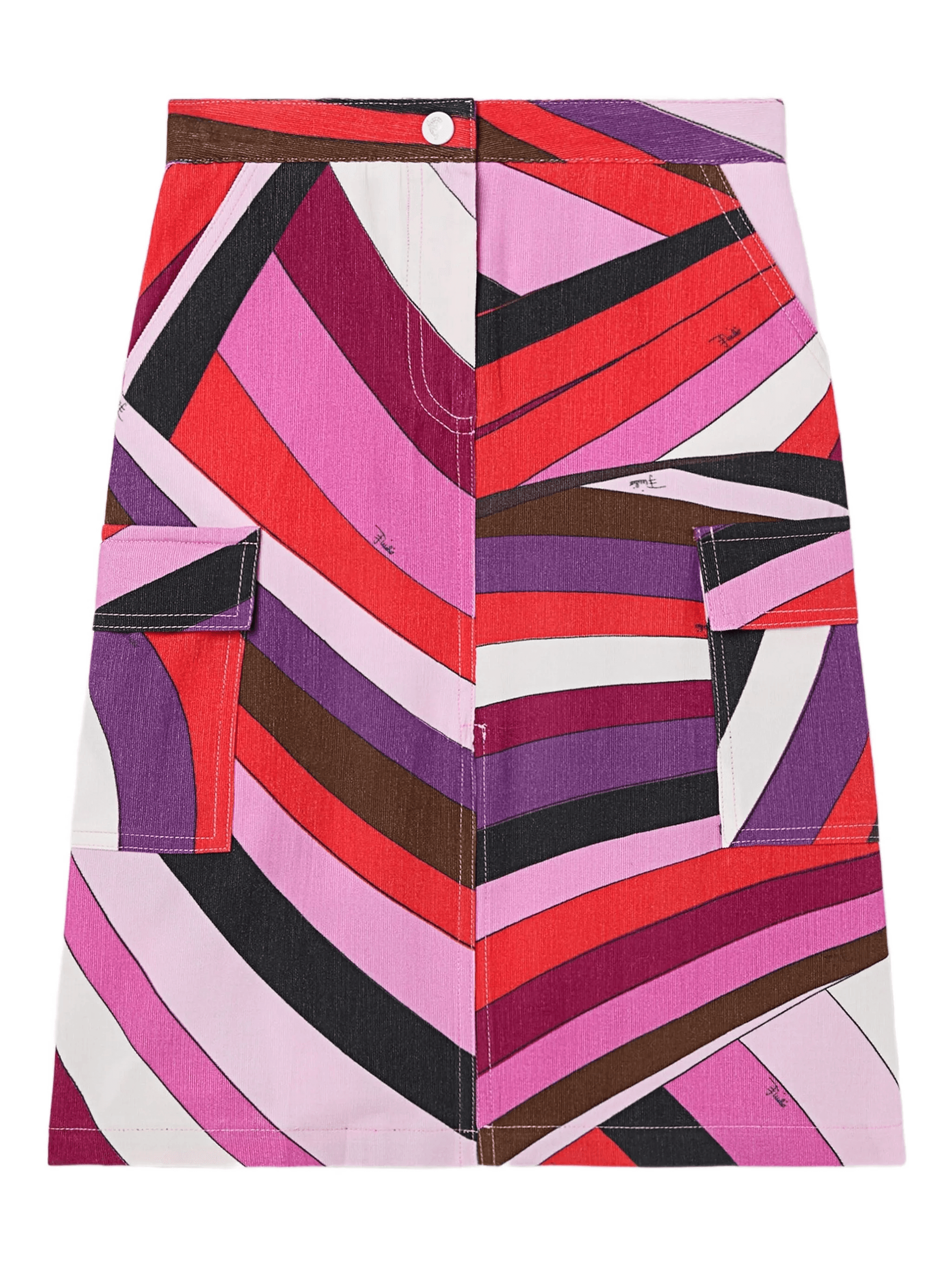 Iride-print midi skirt - Image 1
