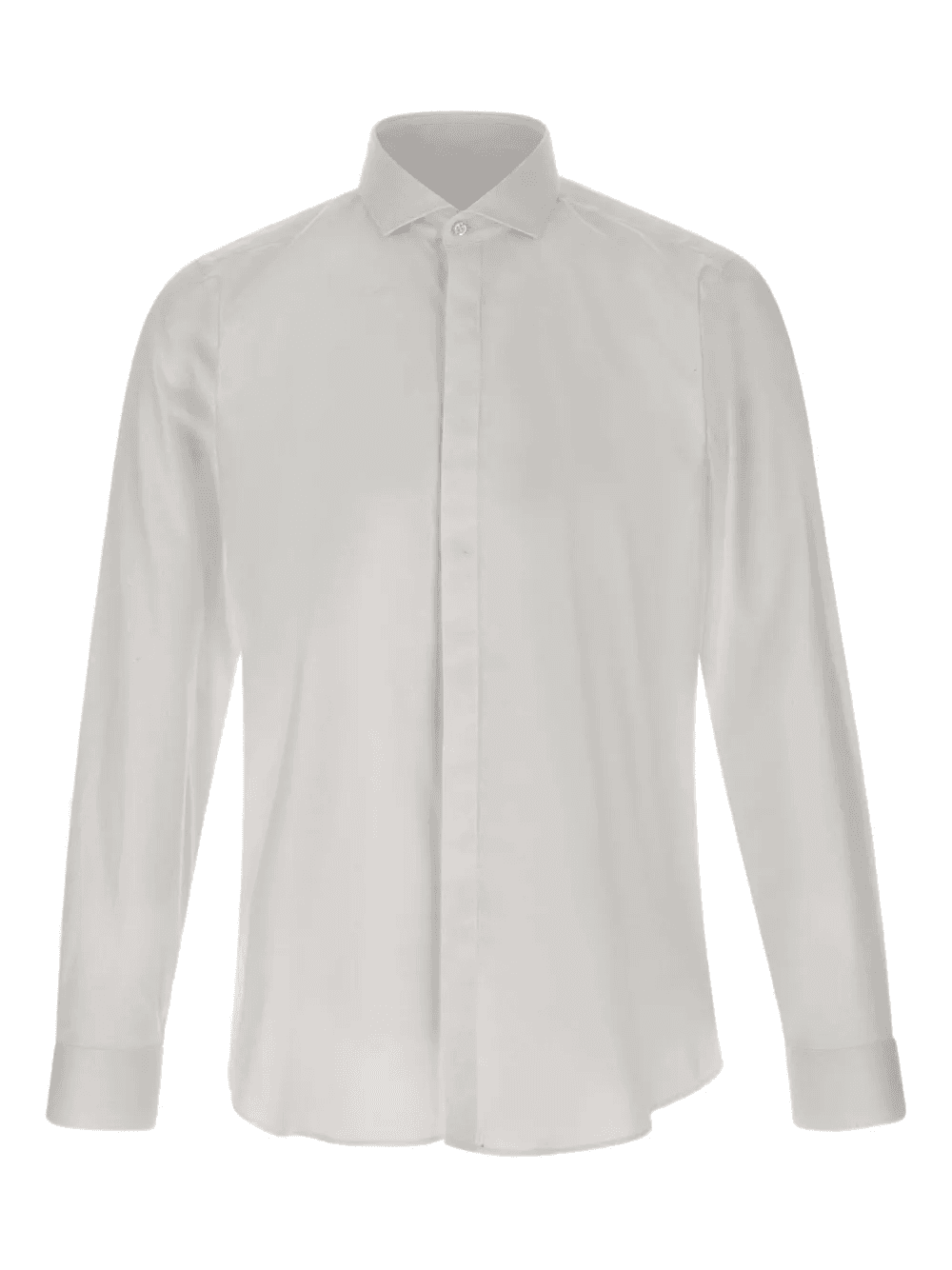 button placket long sleeve shirt - Image 1