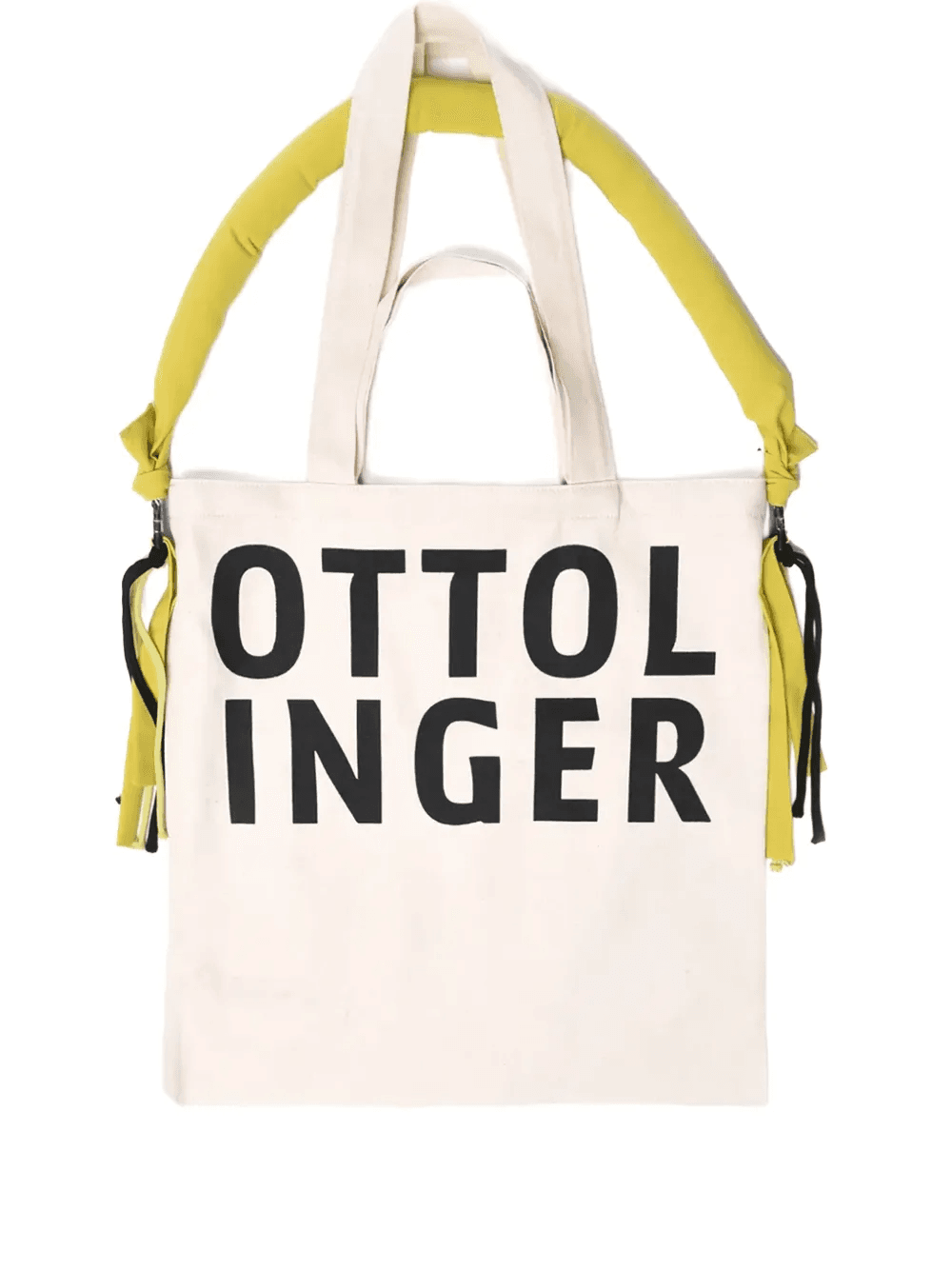 cotton-blend tote bag - Image 1