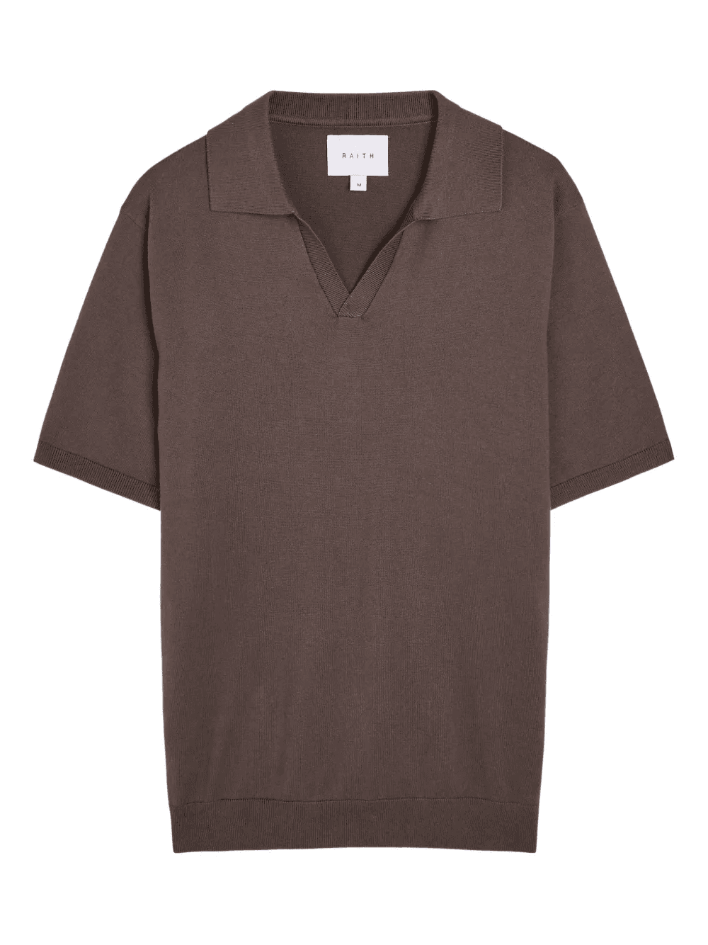 V-neck polo shirt - Image 1