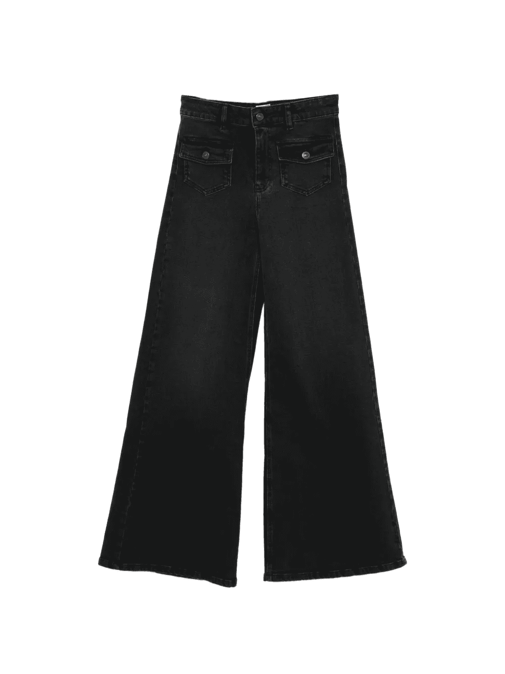 pocket flared jeans - Image 1